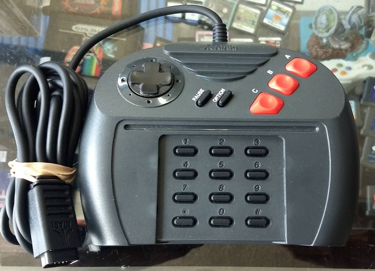 Manette Atari Jaguar controller - jeux video game-x