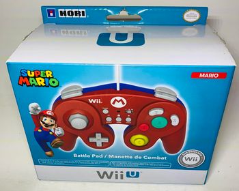 Manette de combat battle pad nintendo wiiu - jeux video game-x