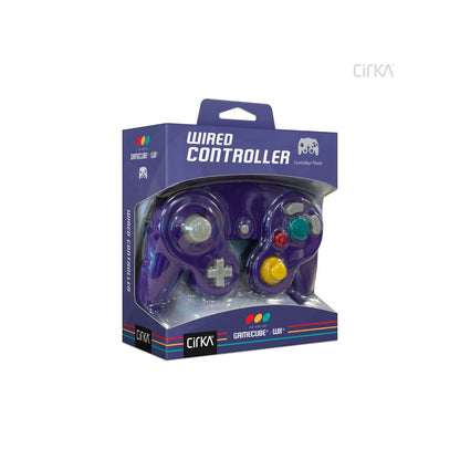 MANETTE AVEC FIL NINTENDO GAMECUBE NGC WII WIRED CONTROLLER CIRKA - jeux video game-x