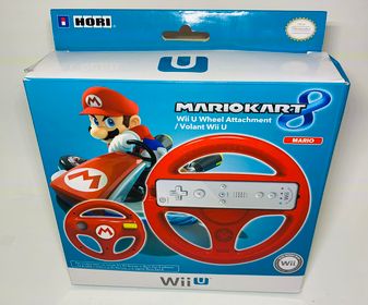 Volant Mario Kart 8 Wheel attachment Nintendo wiiu - jeux video game-x