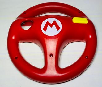 Volant Mario Kart 8 Wheel attachment Nintendo wiiu - jeux video game-x