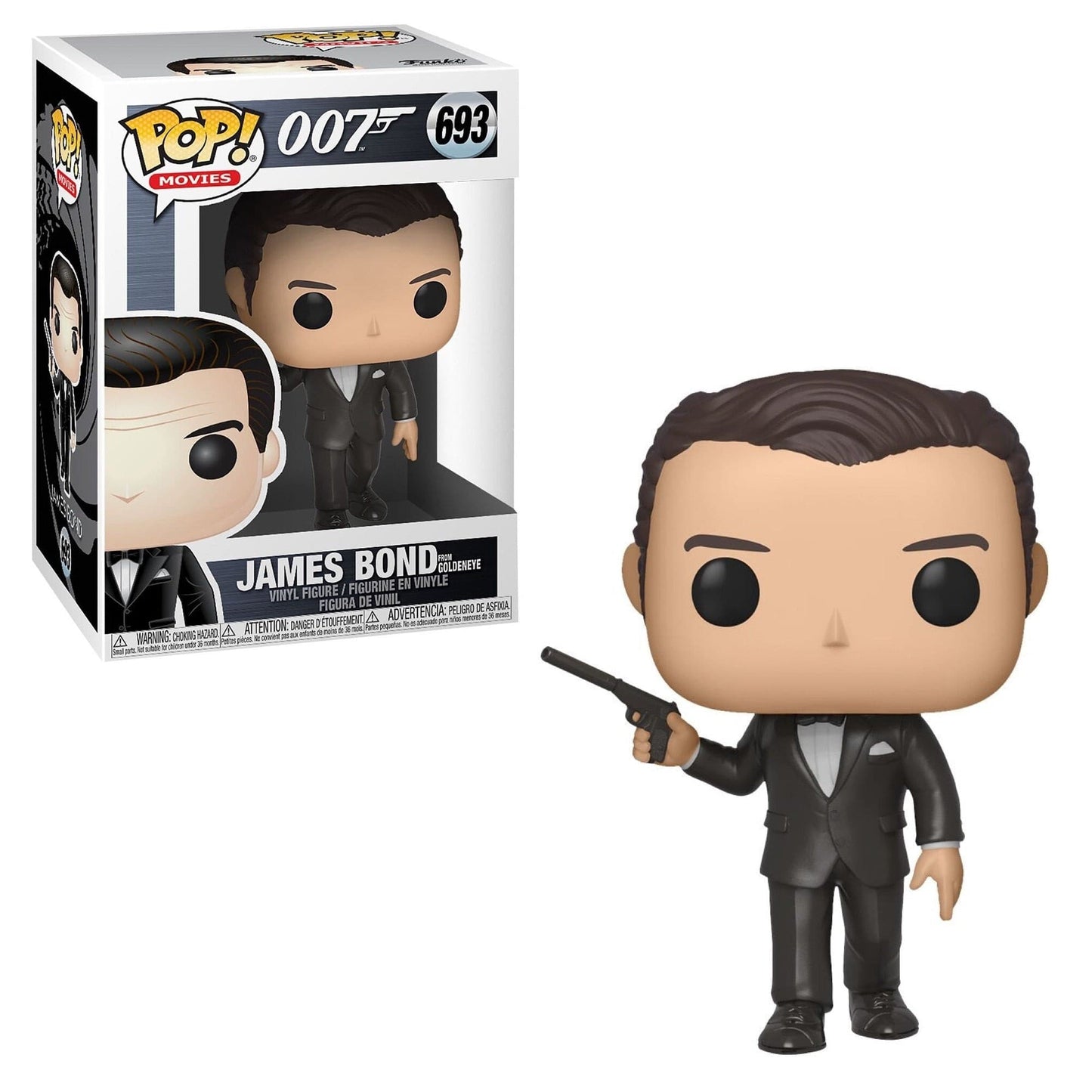 FUNKO POP MOVIES JAMES BOND FROM GOLDENEYE #693 - jeux video game-x