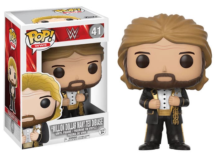 FUNKO POP WWE "MILLION DOLLAR MAN" TED DIBIASE #41 - jeux video game-x