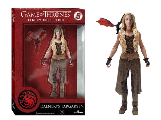 FUNKO GAME OF THRONES DAENERYS TARGARYEN ACTION FIGURE #5 LEGACY COLLECTION - jeux video game-x