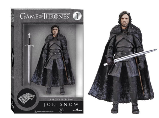 FUNKO GAME OF THRONES JON SNOW ACTION FIGURE #01 LEGACY COLLECTION - jeux video game-x