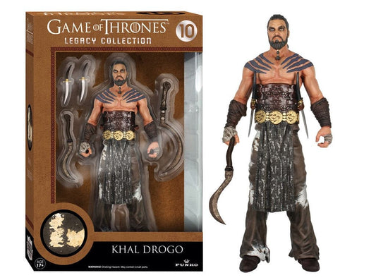 FUNKO GAME OF THRONES KHAL DROGO ACTION FIGURE #10 LEGACY COLLECTION - jeux video game-x