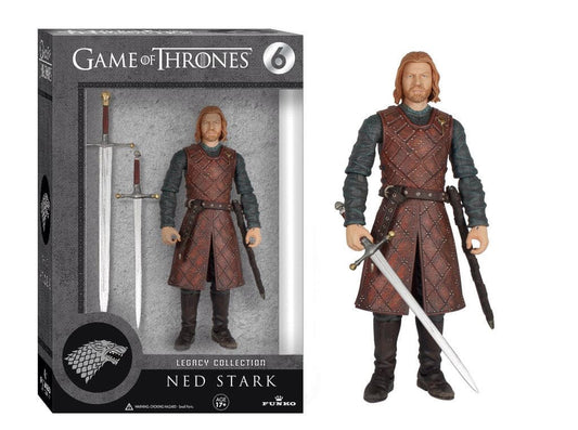 FUNKO GAME OF THRONES NED STARK ACTION FIGURE #6 LEGACY COLLECTION - jeux video game-x