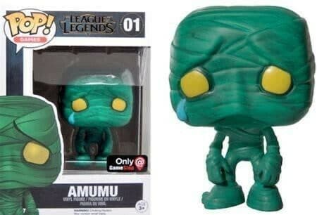 FUNKO POP! GAMES AMUMU #01 - jeux video game-x