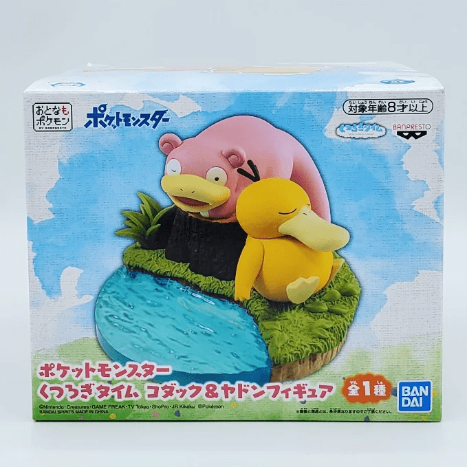 POKEMON KUTSUROGI TIME PSYDUCK AND SLOWPOKE - jeux video game-x