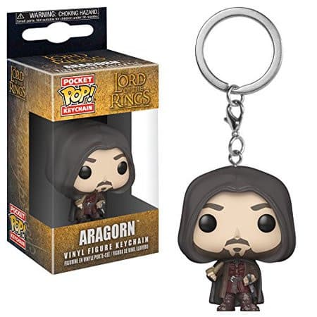 FUNKO POP! ARAGORN POCKET POP! KEYCHAIN - jeux video game-x