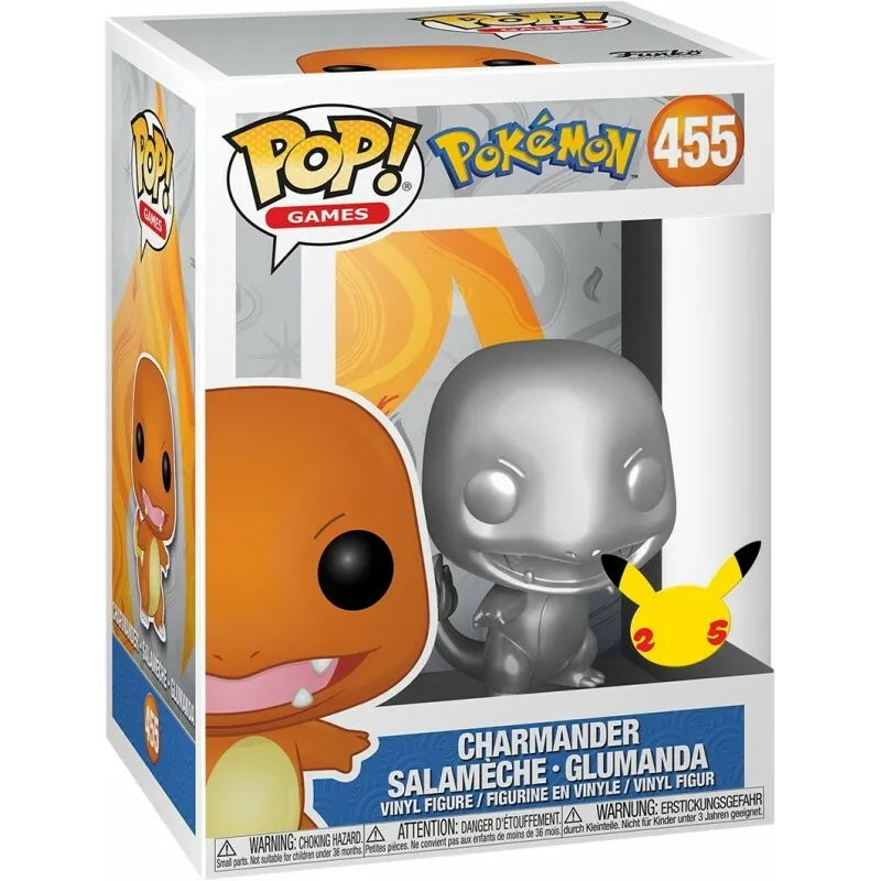 Funko pop charmander 455 - jeux video game-x