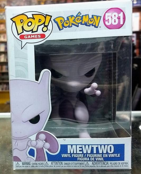 FUNKO POP! GAMES MEWTWO #581 - jeux video game-x