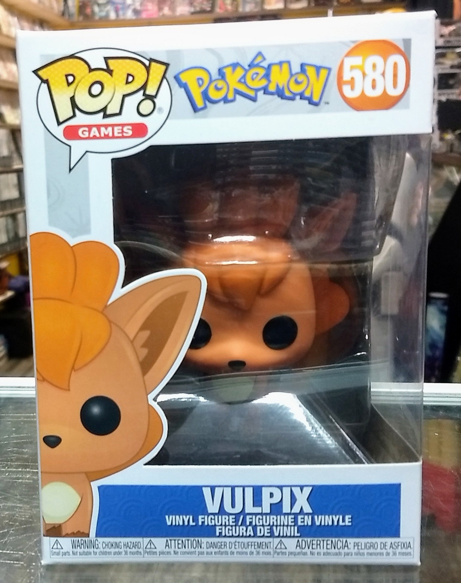 FUNKO POP! GAMES VULPIX #580 - jeux video game-x