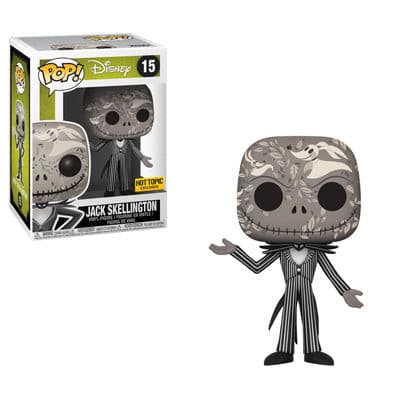 FUNKO POP JACK SKELLINGTON HOT TOPIC EXCLUSIVE #15 - jeux video game-x