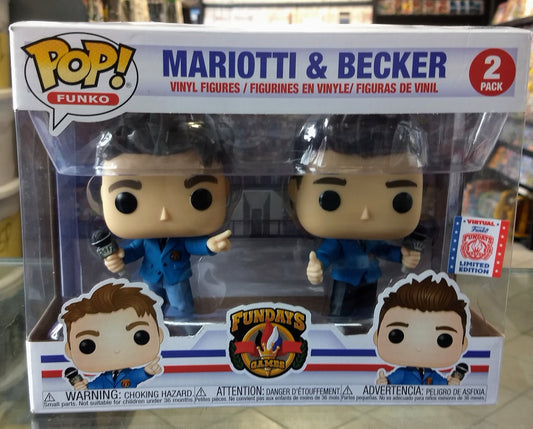 FUNKO POP MARIOTTI AND BECKER 2 PACK - jeux video game-x