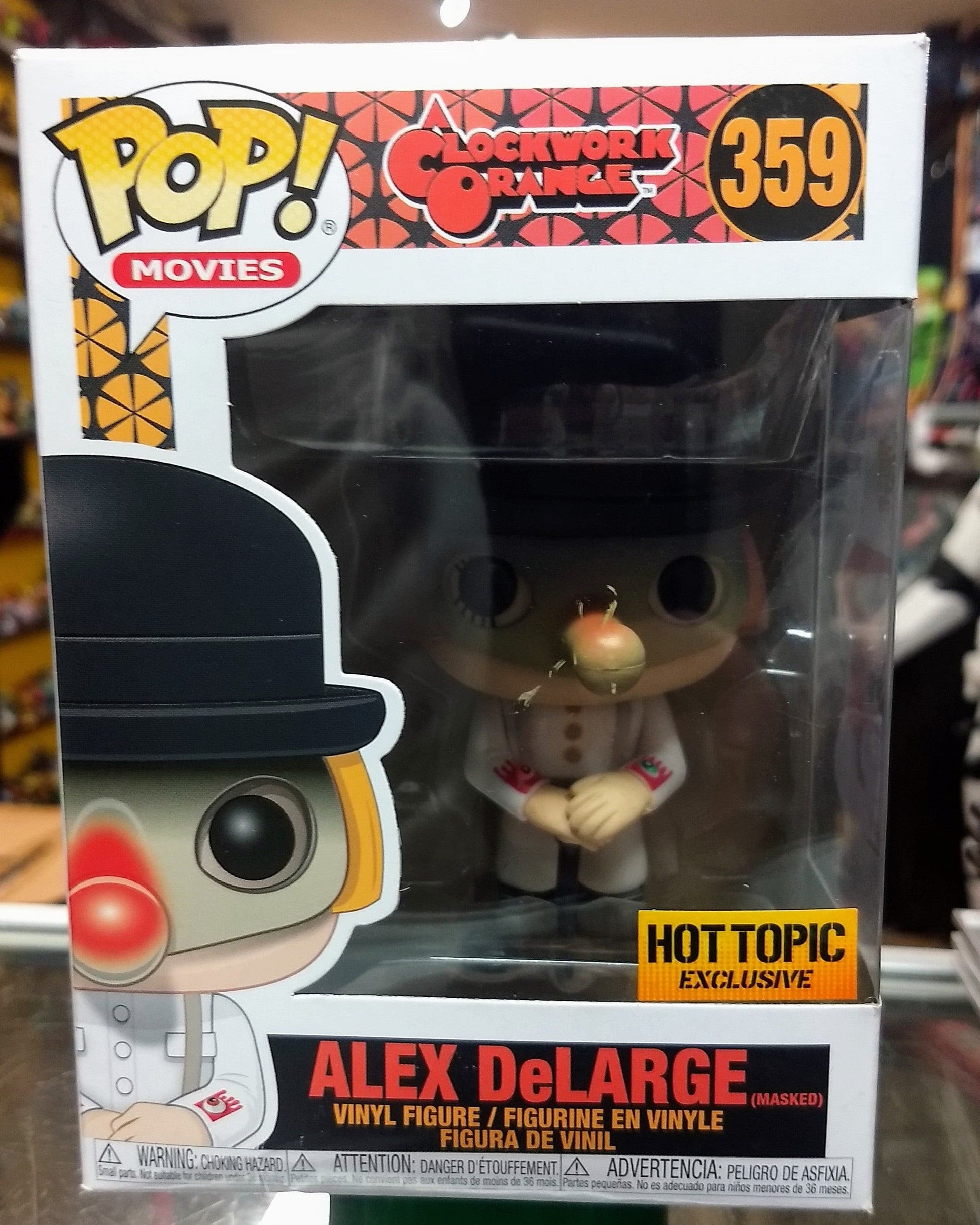 FUNKO POP MOVIES ALEX DELARGE #359 - jeux video game-x