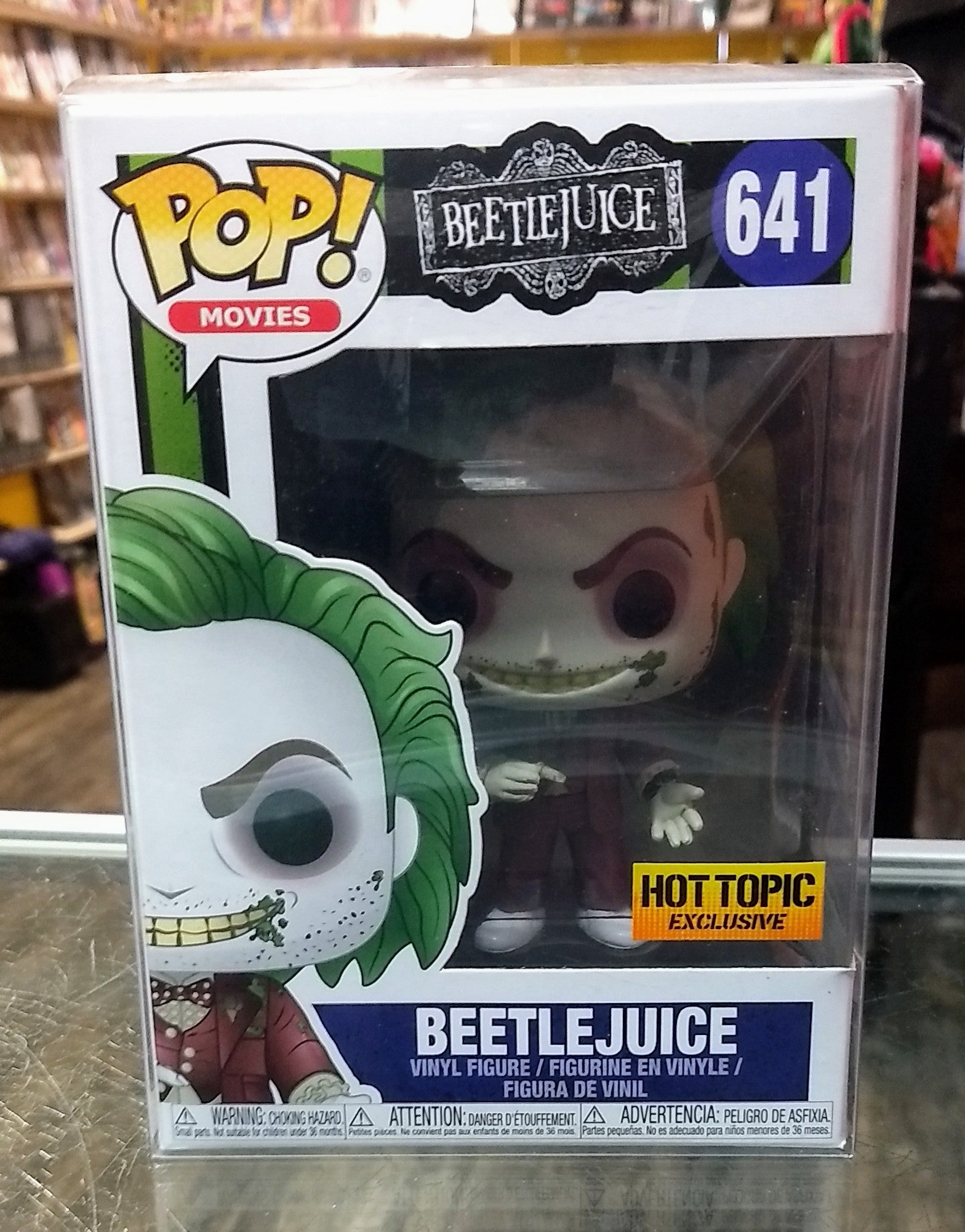 FUNKO POP MOVIES BEETLEJUICE #641 - jeux video game-x