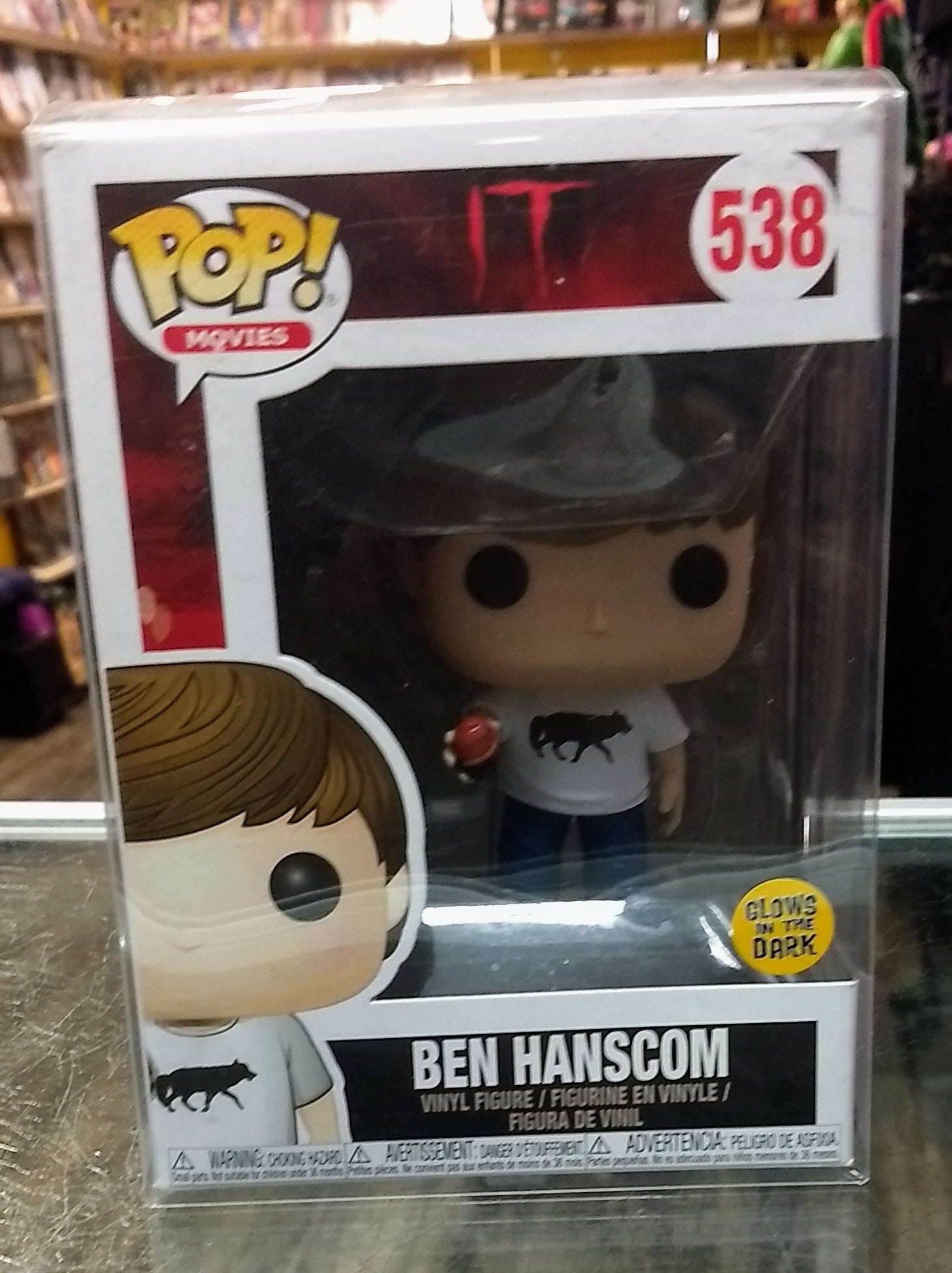 FUNKO POP MOVIES BEN HANSCOM #538 - jeux video game-x