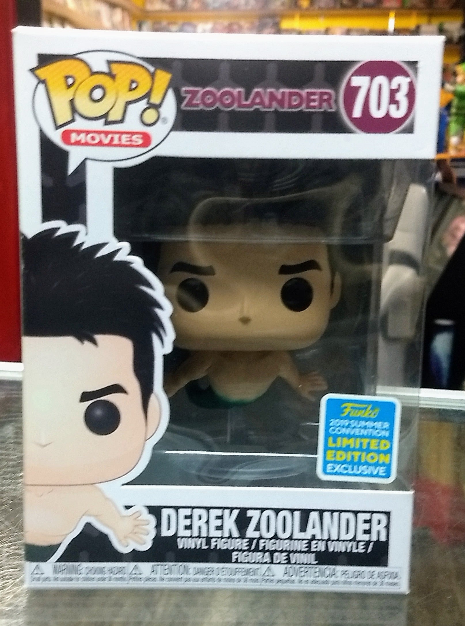 FUNKO POP MOVIES DEREK ZOOLANDER #703 - jeux video game-x