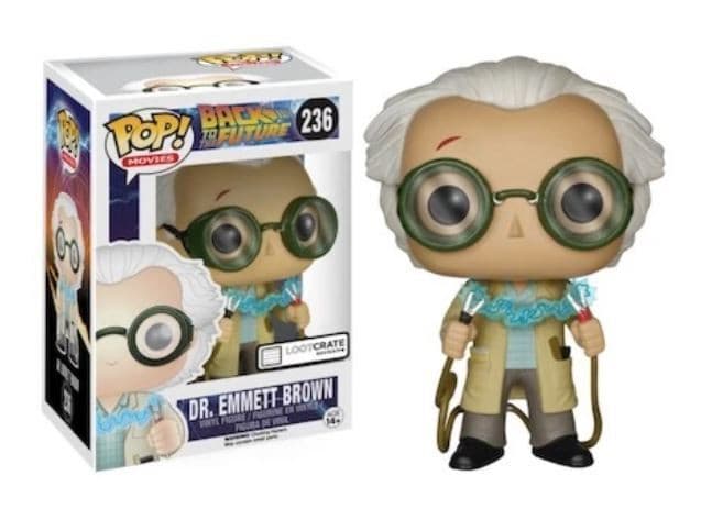 FUNKO POP MOVIES DR. EMMETT BROWN #236 - jeux video game-x