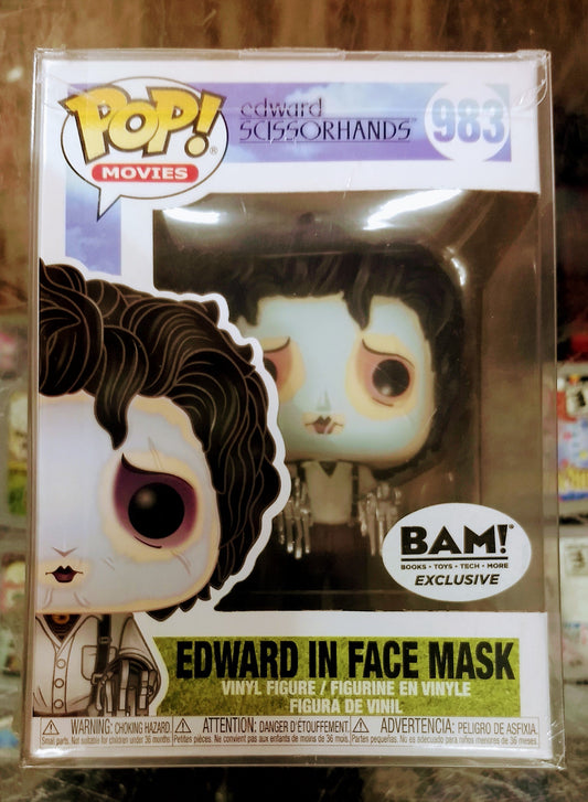 FUNKO POP MOVIES EDWARD IN FACE MASK #983 - jeux video game-x