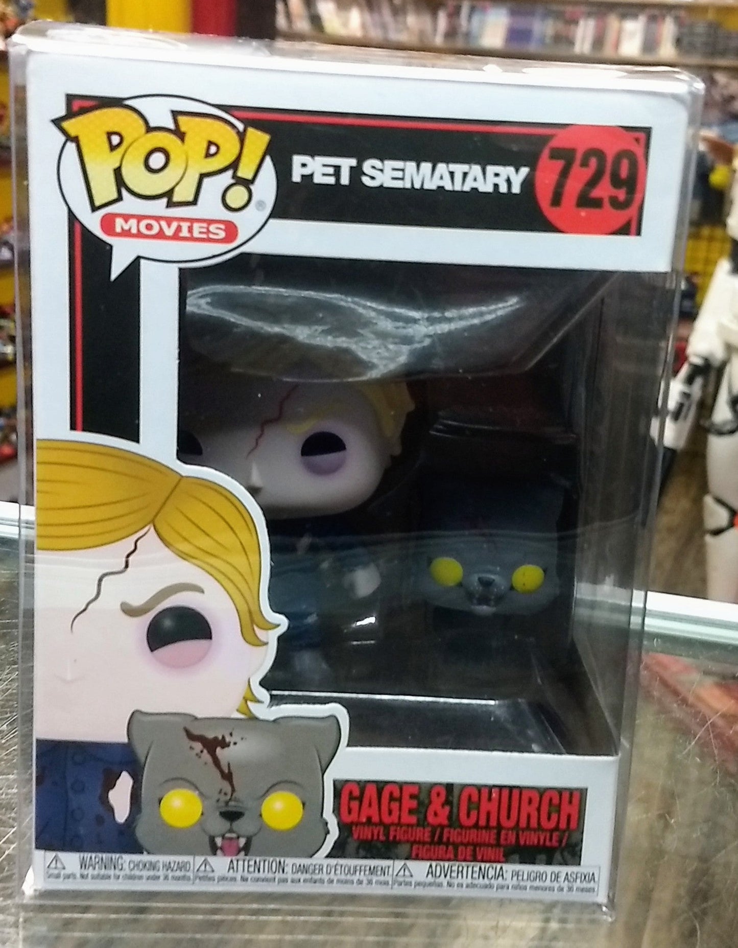 FUNKO POP MOVIES GAGE AND CHURCH #729 - jeux video game-x