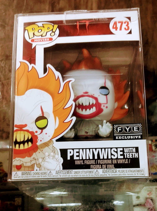 FUNKO POP MOVIES PENNYWISE WITH TEETH #473 - jeux video game-x