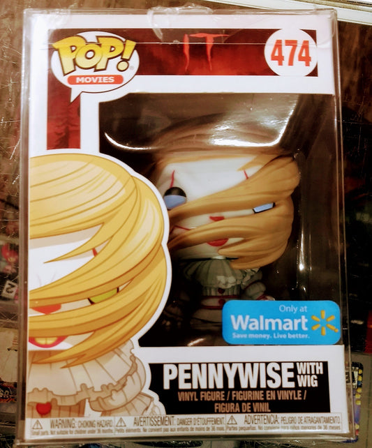 FUNKO POP MOVIES PENNYWISE WITH WIG #474 - jeux video game-x