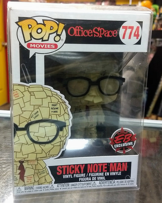 FUNKO POP MOVIES STICKY NOTE MAN #774 - jeux video game-x