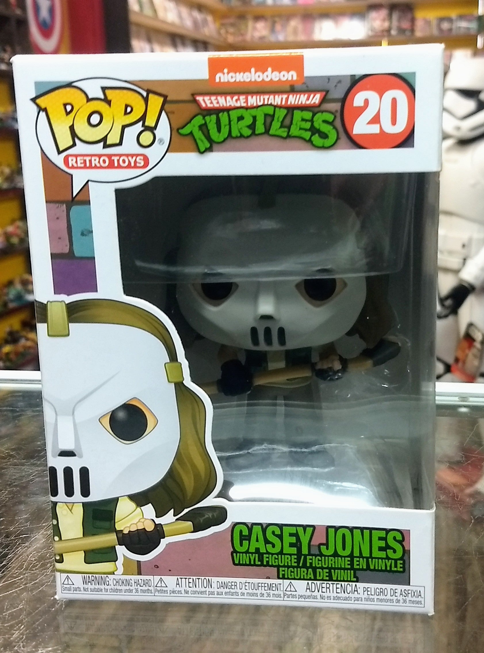 FUNKO POP RETRO TOYS CASEY JONES #20 - jeux video game-x