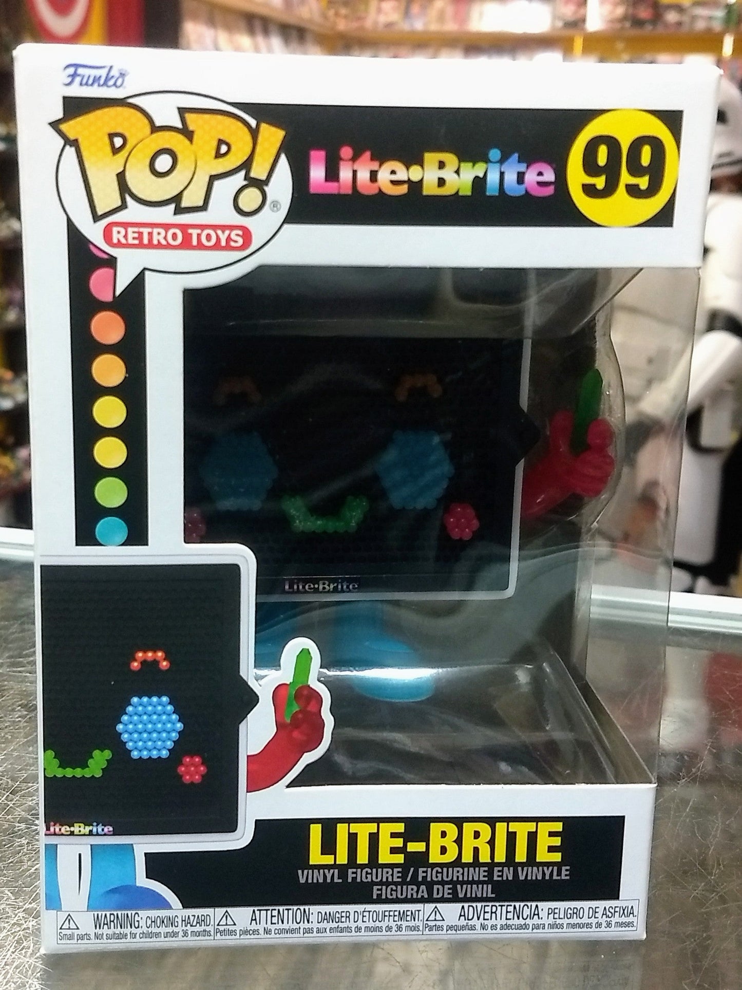 FUNKO POP! RETRO TOYS LITE BRITE #99 - jeux video game-x