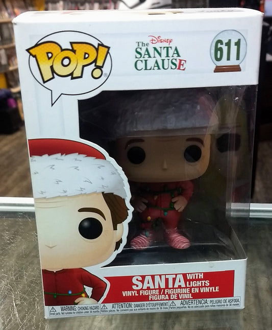 FUNKO POP SANTA WITH LIGHTS #611 - jeux video game-x