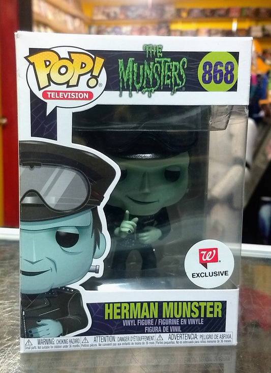 FUNKO POP TELEVISION HERMAN MUNSTER #868 - jeux video game-x