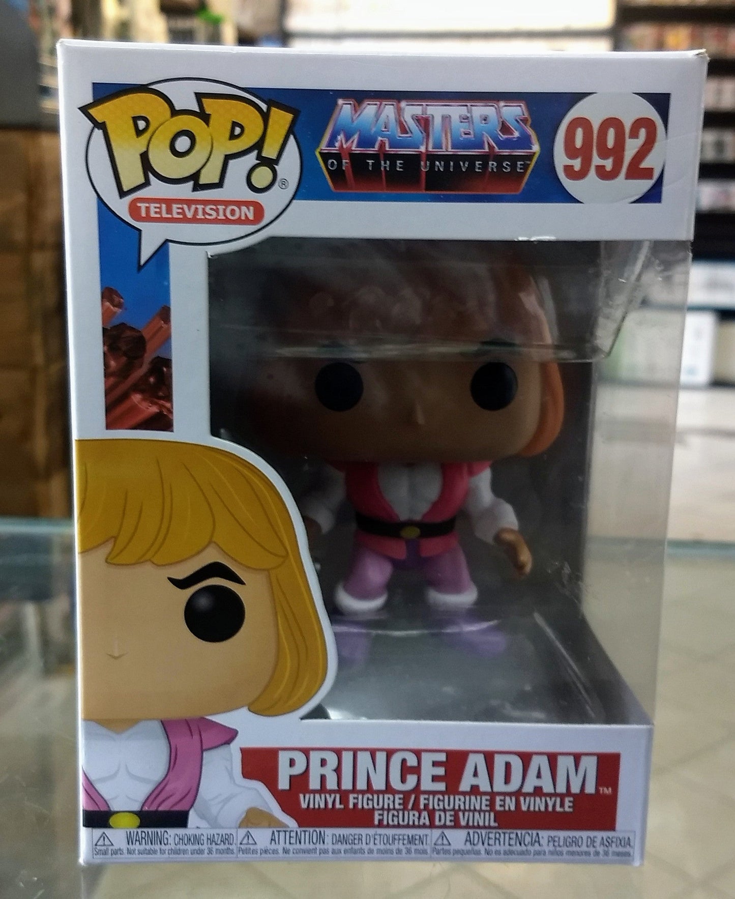 FUNKO POP TELEVISION PRINCE ADAM  #992 - jeux video game-x