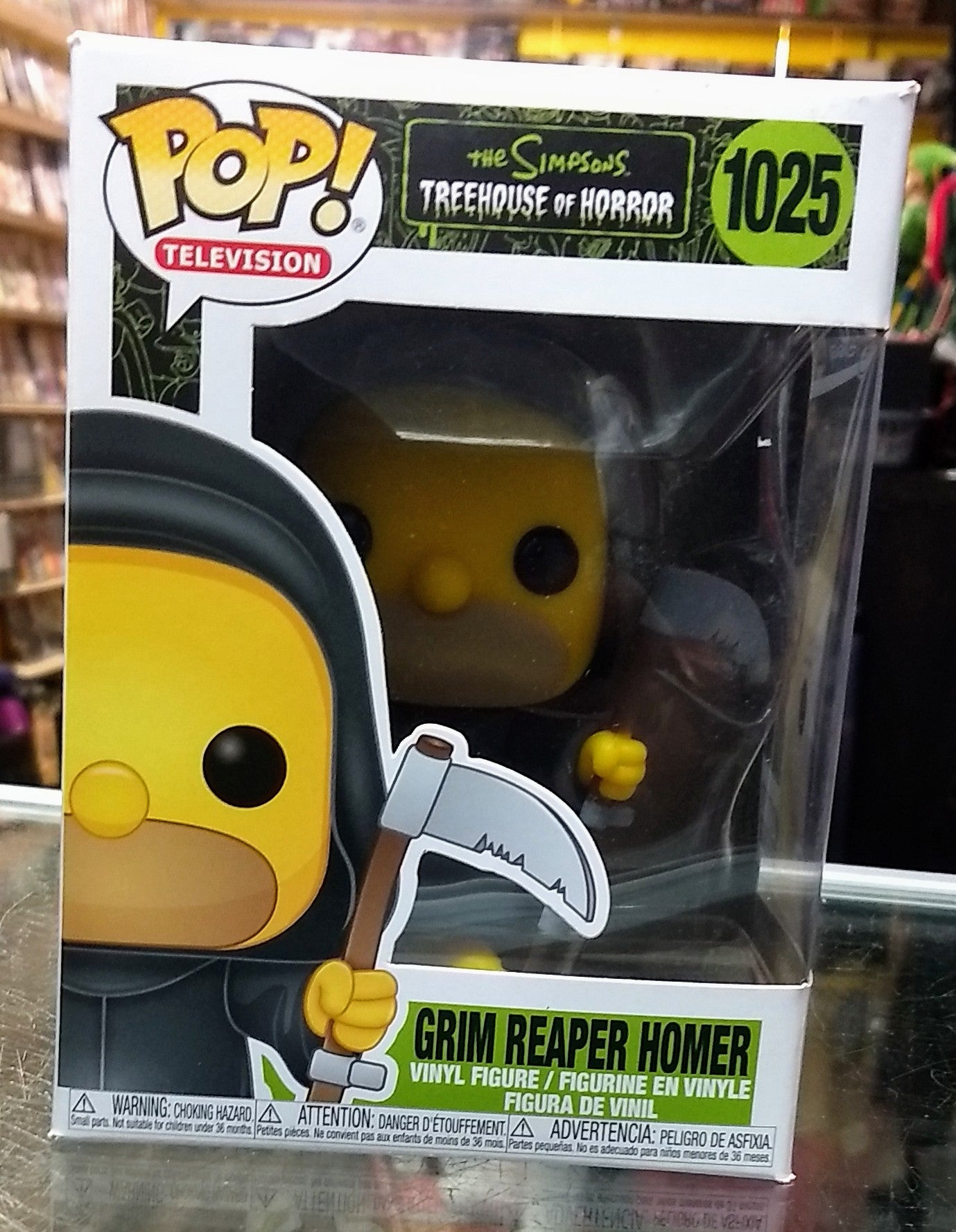 FUNKO POP TV GRIM REAPER HOMER #1025 - jeux video game-x