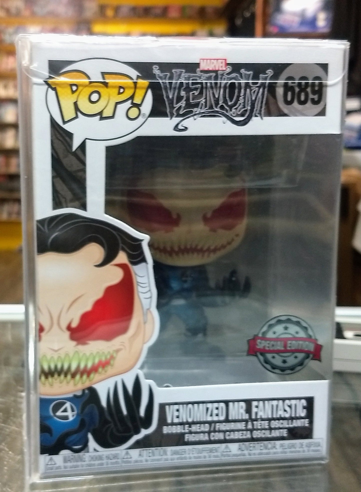 FUNKO POP VENOMIZED MR. FANTASTIC #689 - jeux video game-x