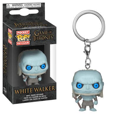 FUNKO POP! WHITE WALKER POCKET POP! KEYCHAIN - jeux video game-x