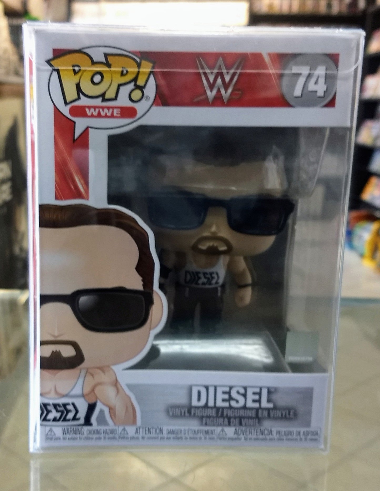 FUNKO POP WWE DIESEL #74 - jeux video game-x