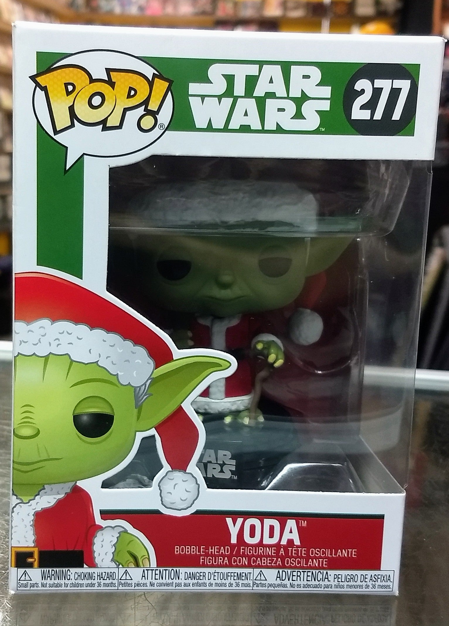 FUNKO POP YODA #277 - jeux video game-x