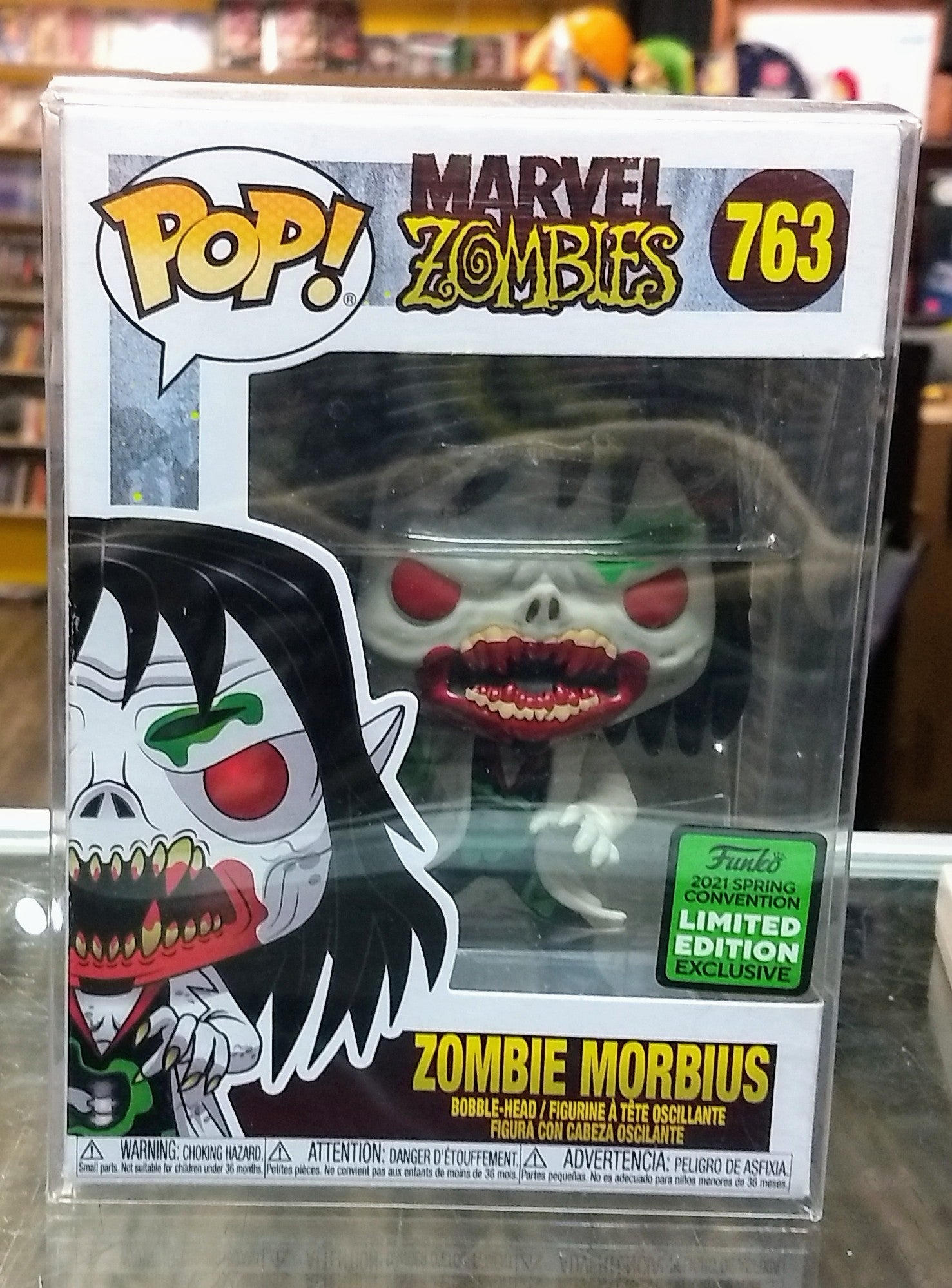 FUNKO POP ZOMBIE MORBIUS #763 - jeux video game-x