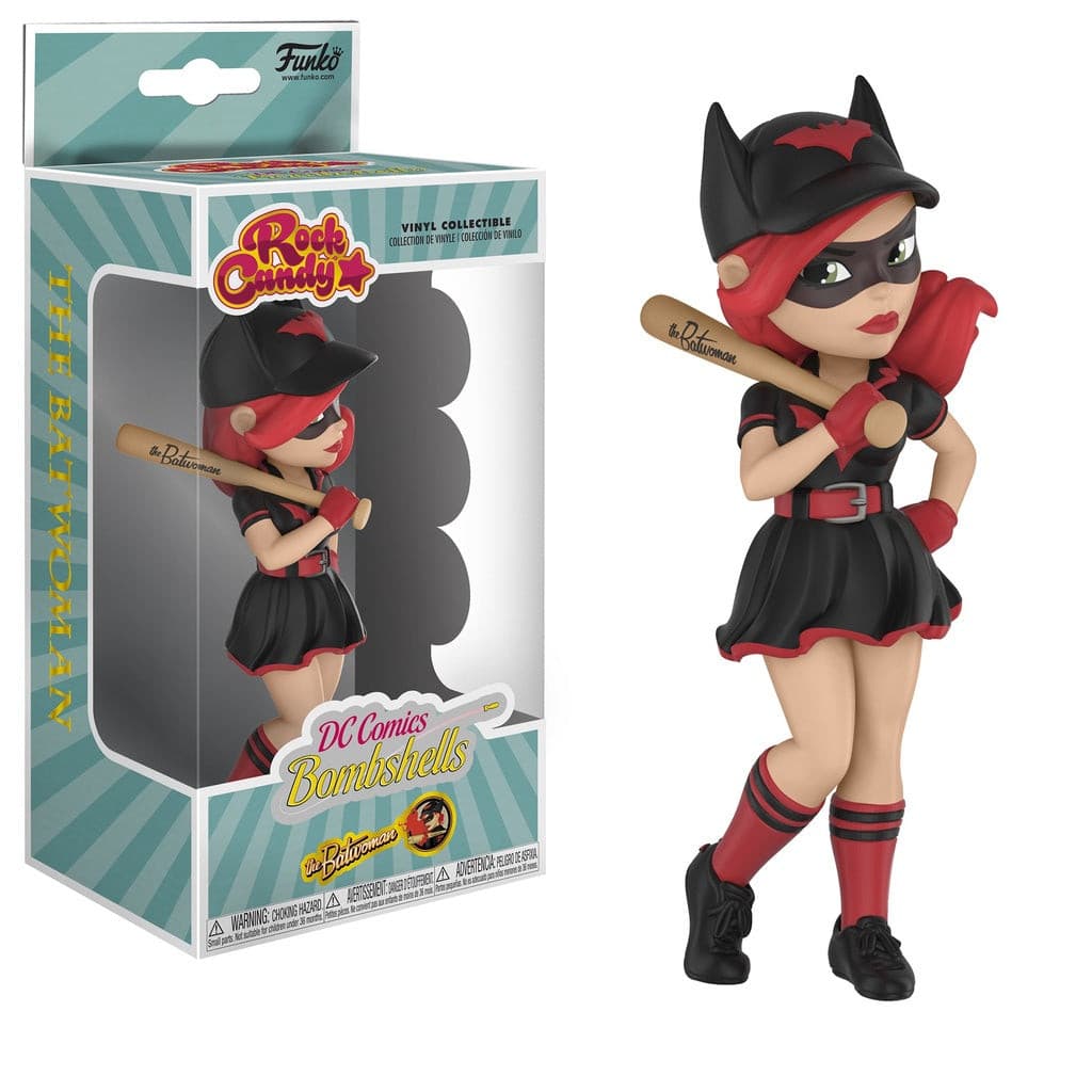 FUNKO ROCK CANDY - DC BOMBSHELLS - THE BATWOMAN - jeux video game-x