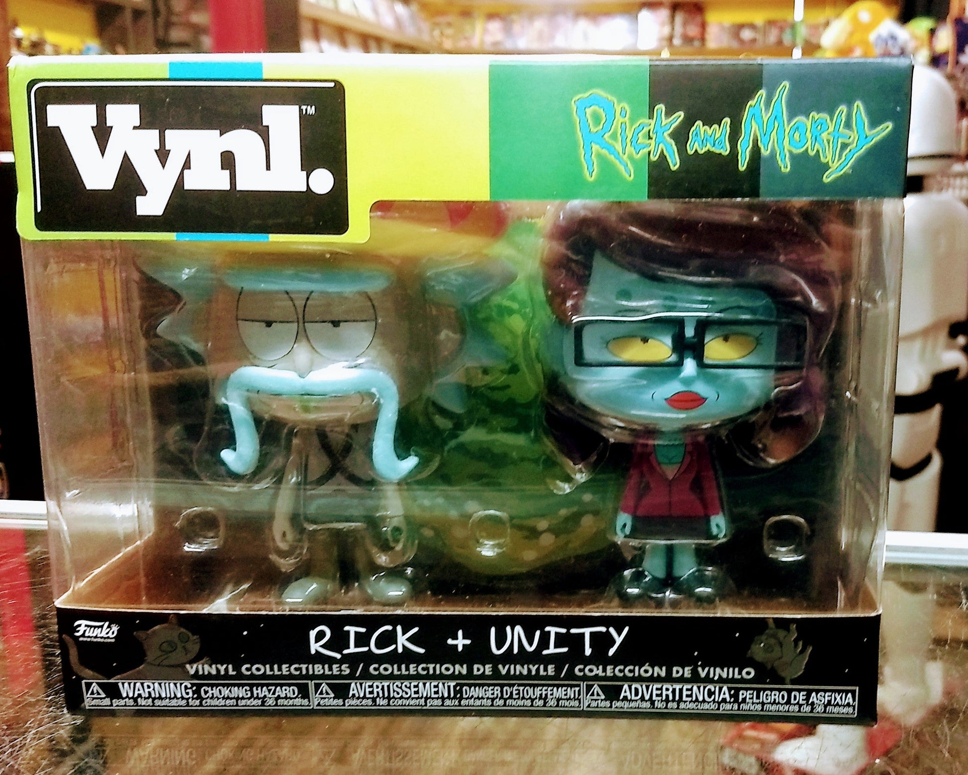 FUNKO VYNL RICK AND UNITY - jeux video game-x
