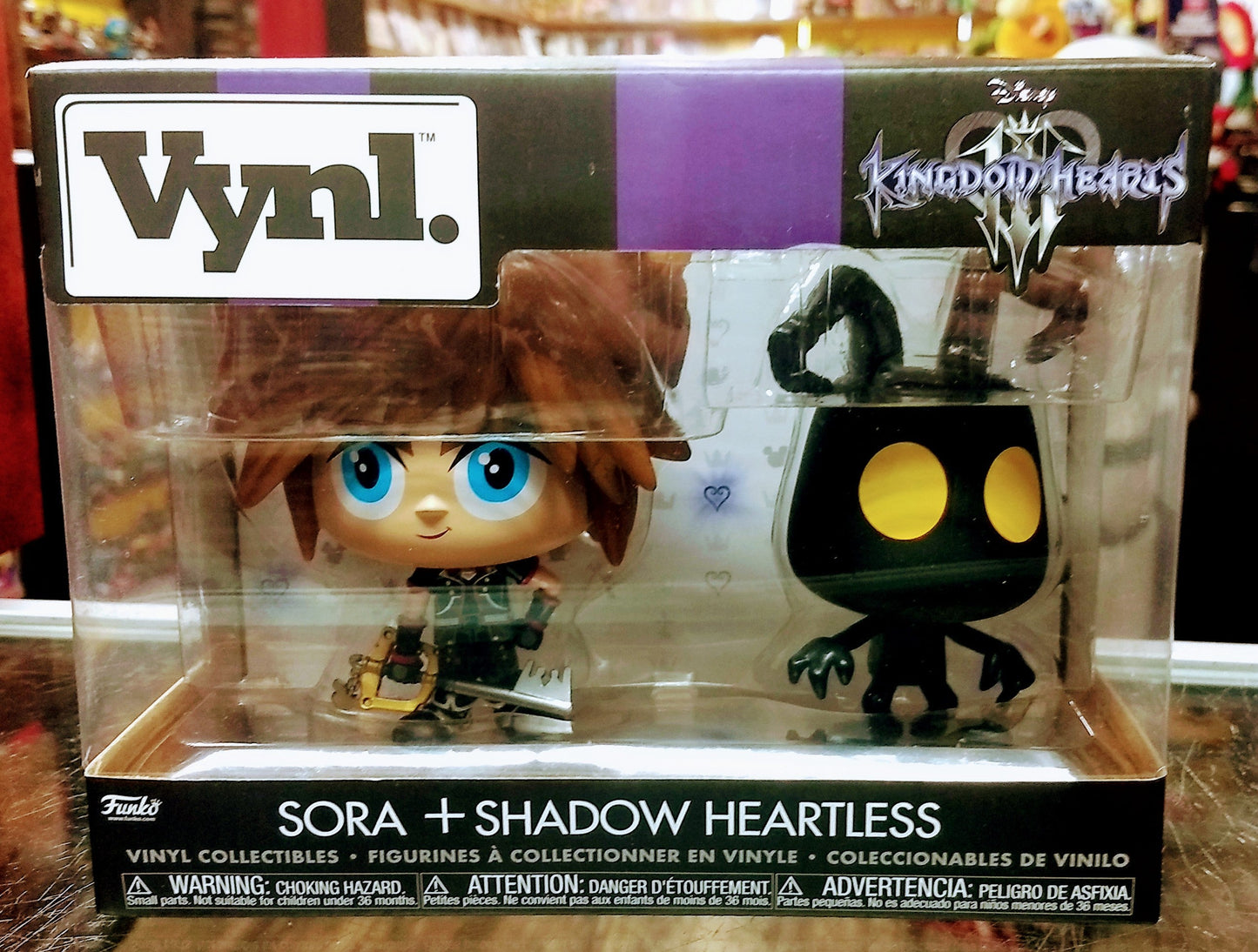 FUNKO VYNL SORA AND SHADOW HEARTLESS - jeux video game-x