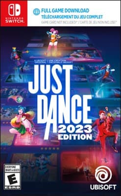 JUST DANCE 2023 EDITION – CODE IN A BOX  (NINTENDO SWITCH) - jeux video game-x