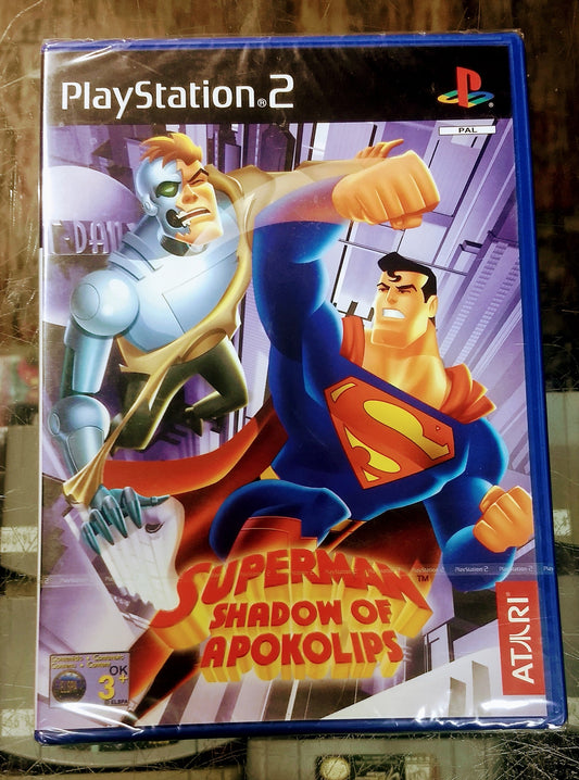 SUPERMAN SHADOW OF APOKOLIPS PAL IMPORT JPS2 - jeux video game-x