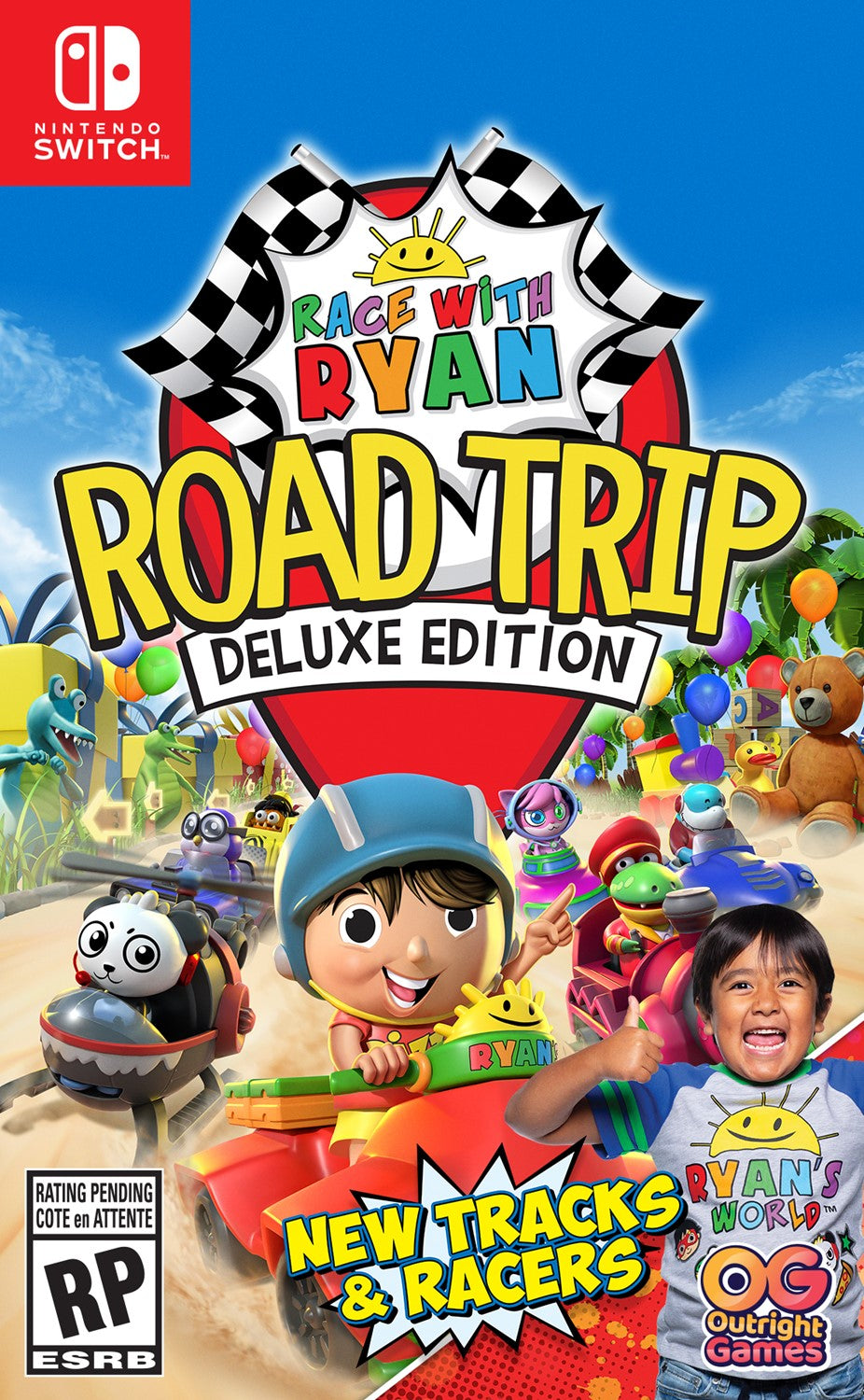RACE WITH RYAN ROAD TRIP DELUXE EDITION NINTENDO SWITCH - jeux video game-x
