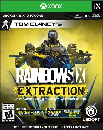 Tom Clancy’s Rainbow Six Extraction XBOX ONE ET XBOX SERIES XSERIES XONE - jeux video game-x