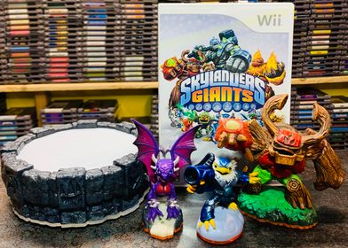 SKYLANDERS GIANTS STARTER PACK (NINTENDO WII) - jeux video game-x