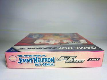 THE ADVENTURES OF JIMMY NEUTRON: BOY GENIUS - JET FUSION EN BOITE GAME BOY ADVANCE GBA - jeux video game-x