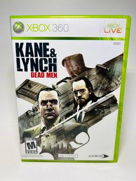 KANE AND LYNCH DEAD MEN XBOX 360 X360 - jeux video game-x